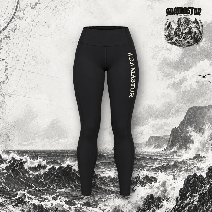 Adamastor Gym — Leggings · logotipo