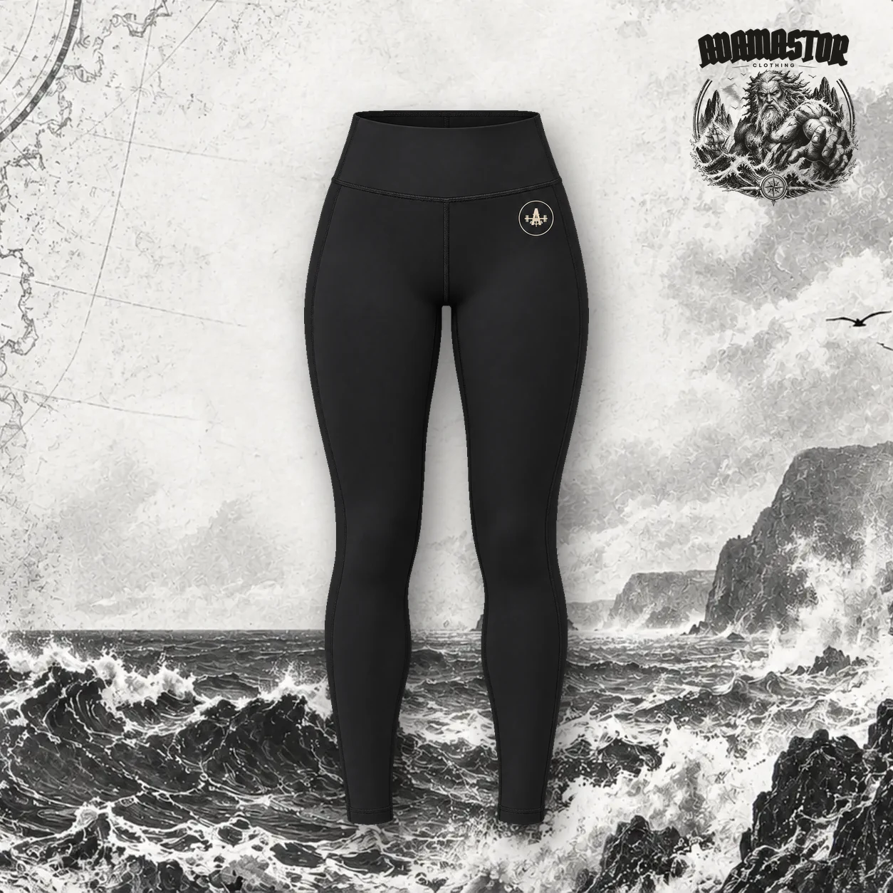 Adamastor Gym — Leggings · monograma