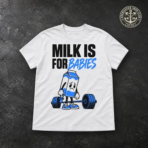 Milk Is for Babies — Frente