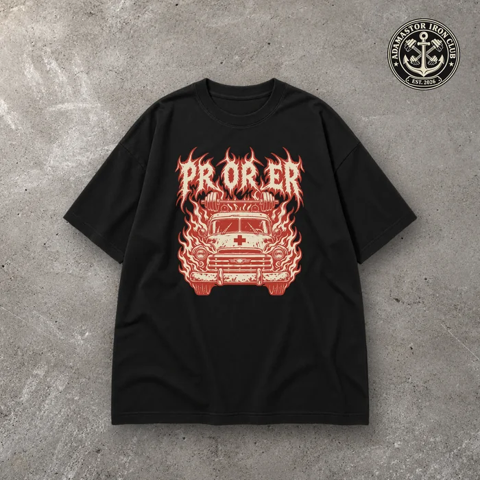 PR or ER — Ambulância · frente