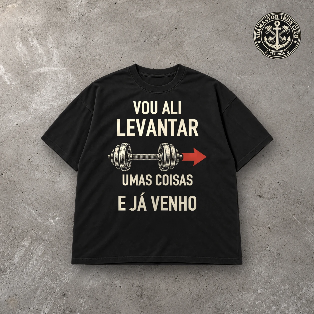 Vou Ali Levantar — Frente