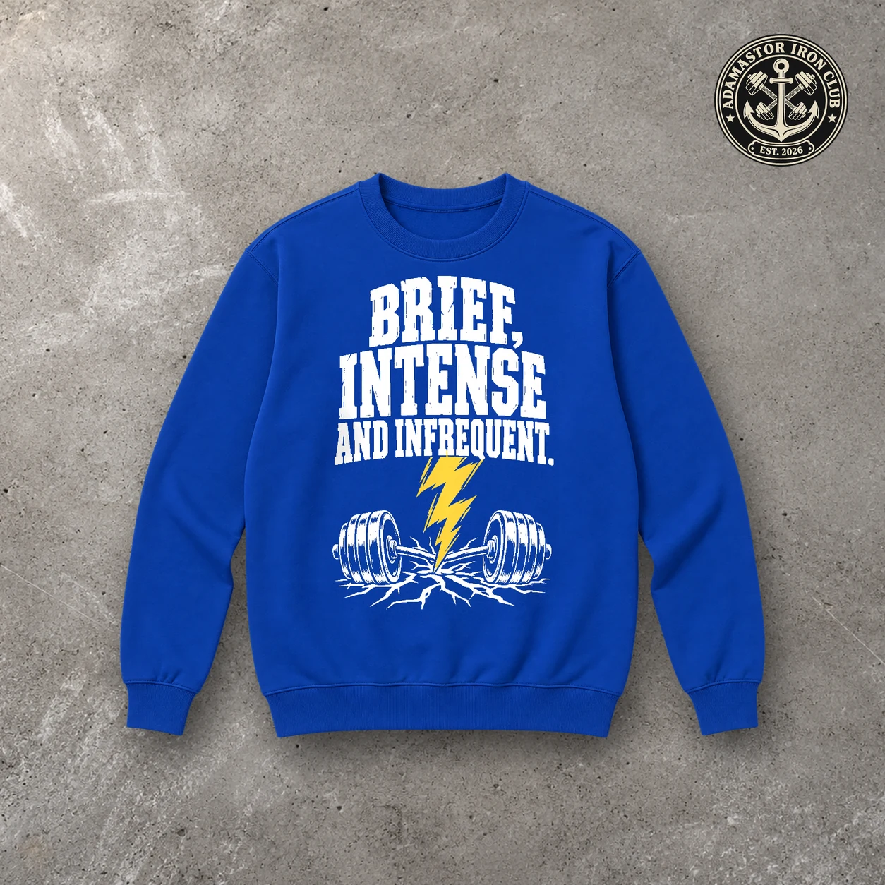 Brief, Intense and Infrequent — Frente
