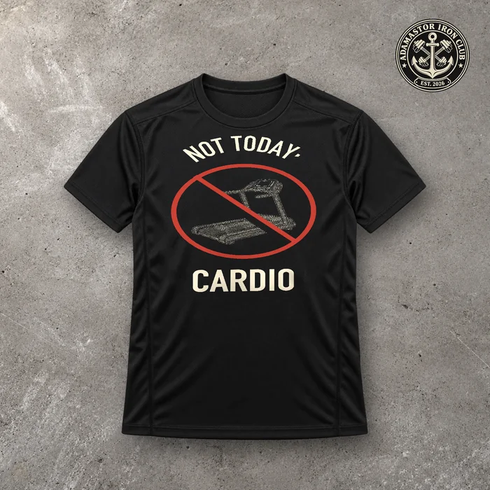 Not Today, Cardio — Frente