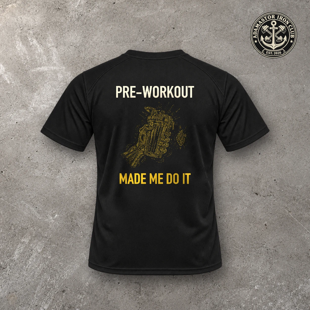 Pre-Workout Made Me Do It — Costas