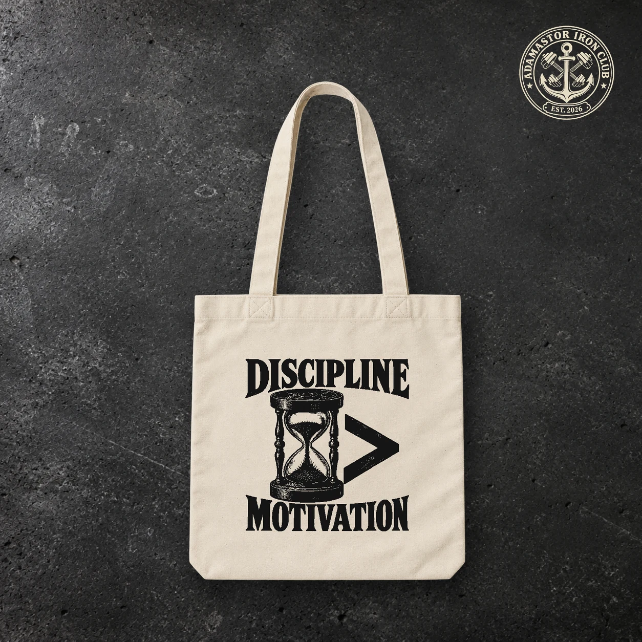 Discipline > Motivation — Tote