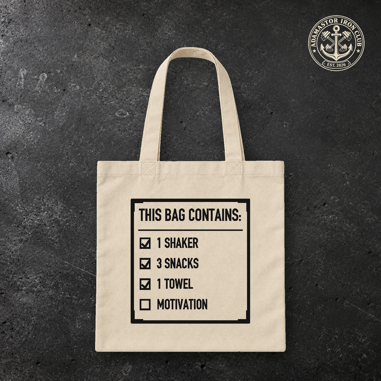 This Bag Contains — Frente