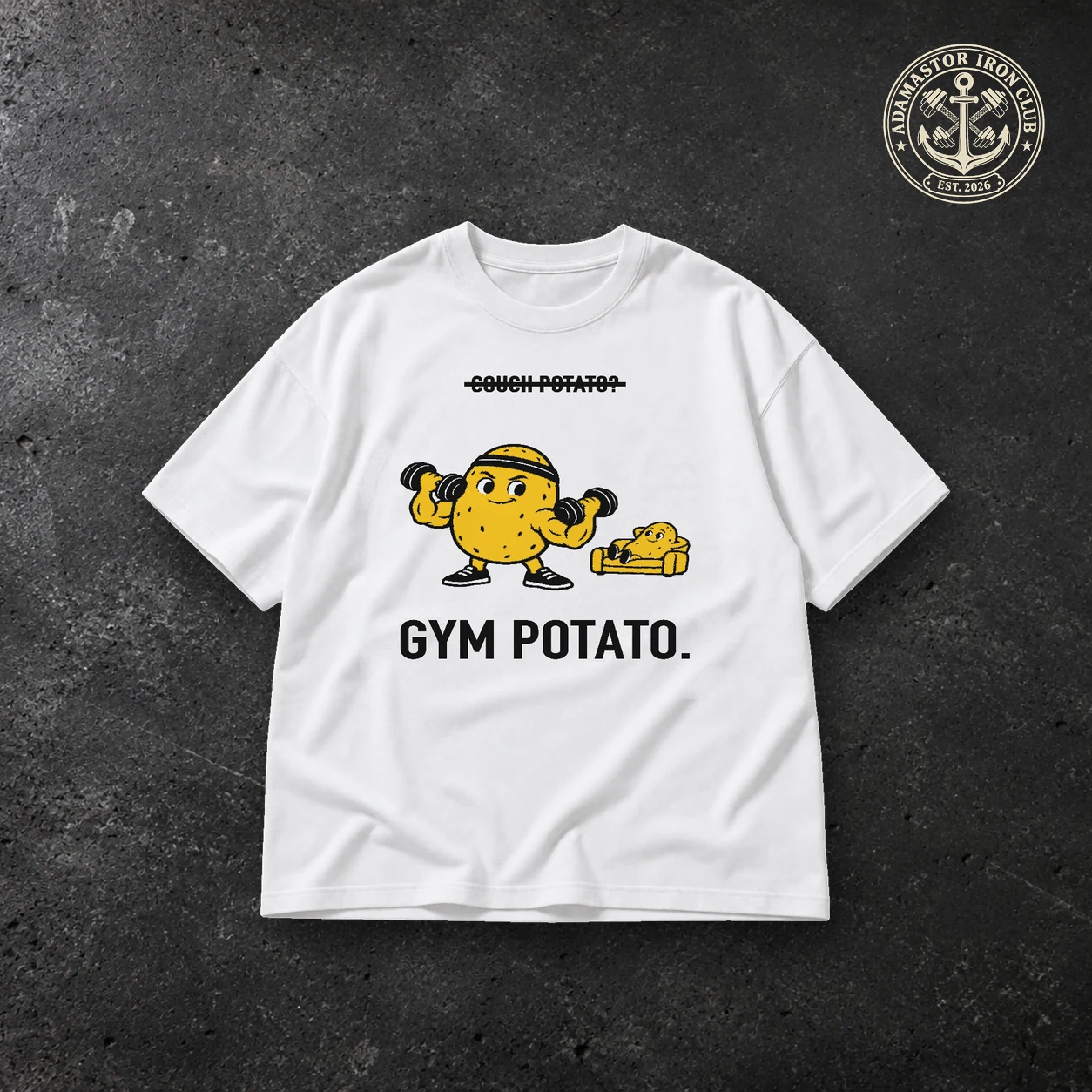 Gym Potato — Frente