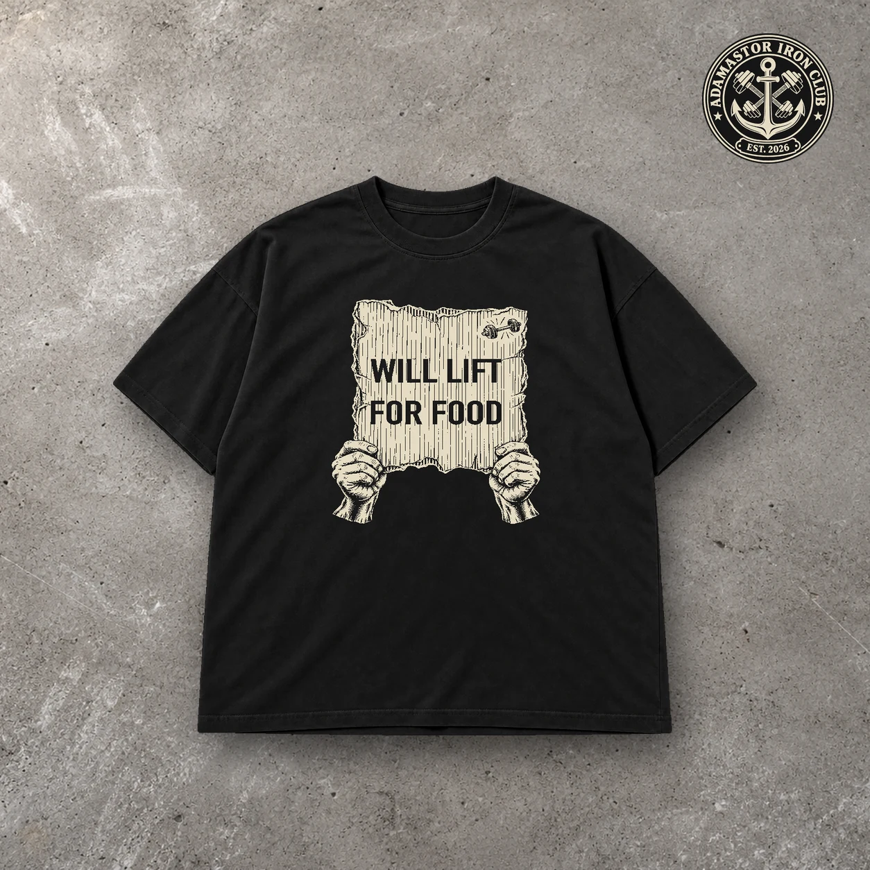 Will Lift For Food — Frente
